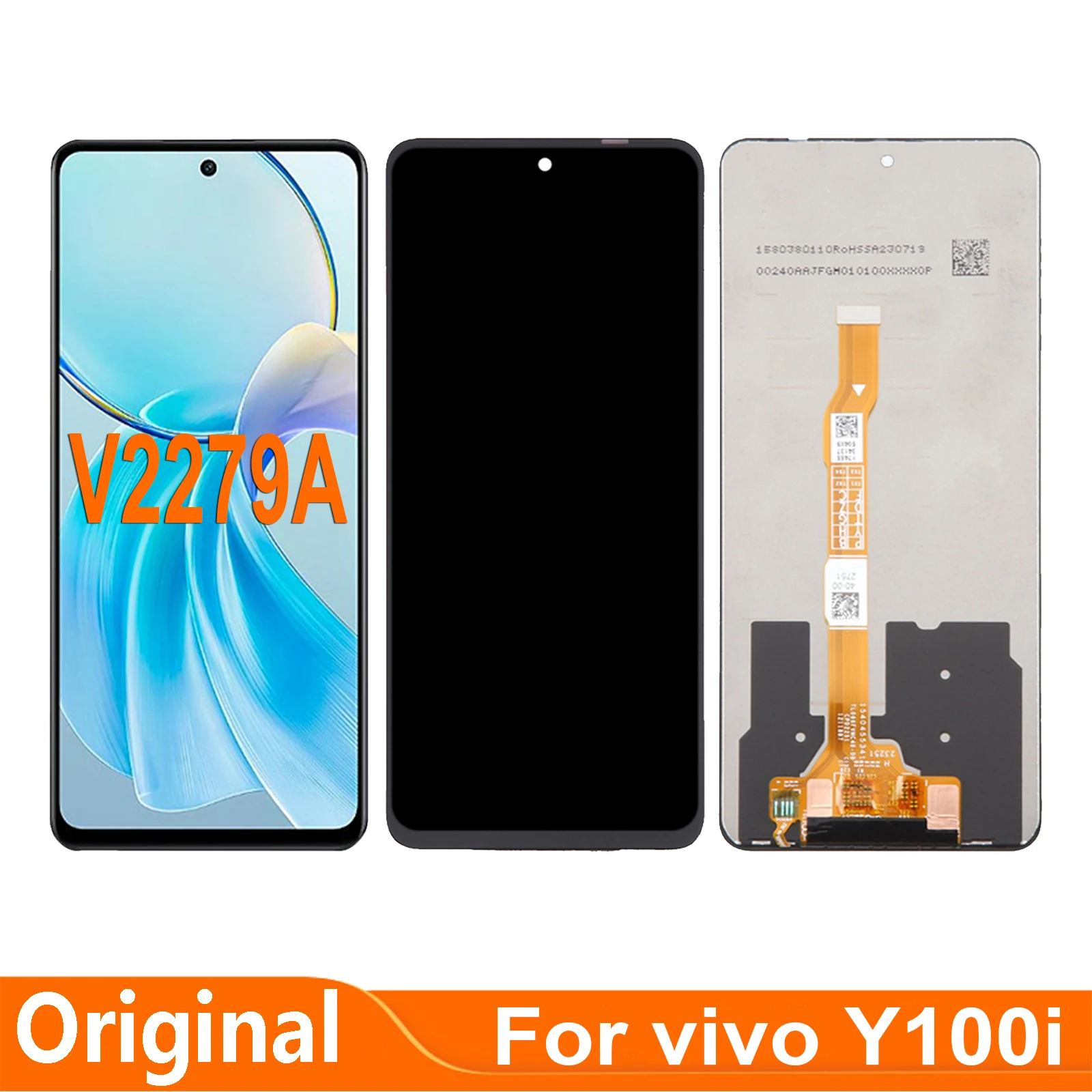 

Оригинальный дисплей 6,64 ''для Vivo Y100i V2279A, детали ЖК-дисплея