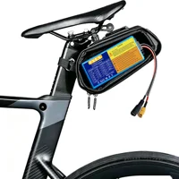 Batterie pour vélo électrique 48v 36v 10Ah 12Ah, pack de batteries Li-ion étanche pour moto/scooter/vélo 250W-750W avec chargeur 2A 6