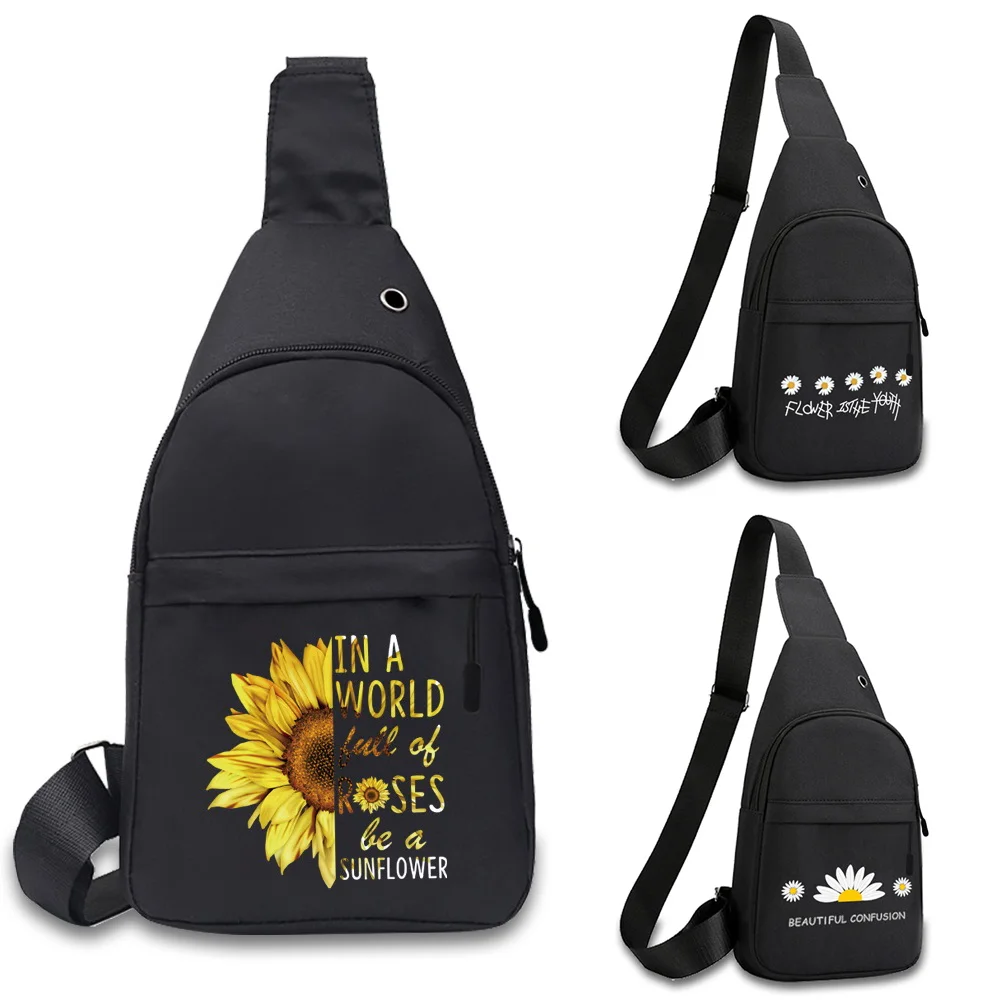 

Men Chest Bags Crossbody Shoulder Bag Fashion Chests Sling Backpacks Designer Handbag New Daisy Print Women Pack Poch Case 2023