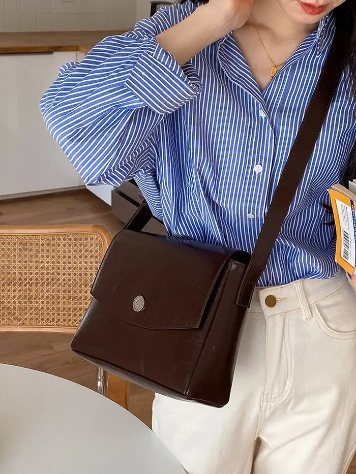 حقيبة ركاب للإناث ، بسيطة وأنيقة ، سعة كبيرة ، حقي...