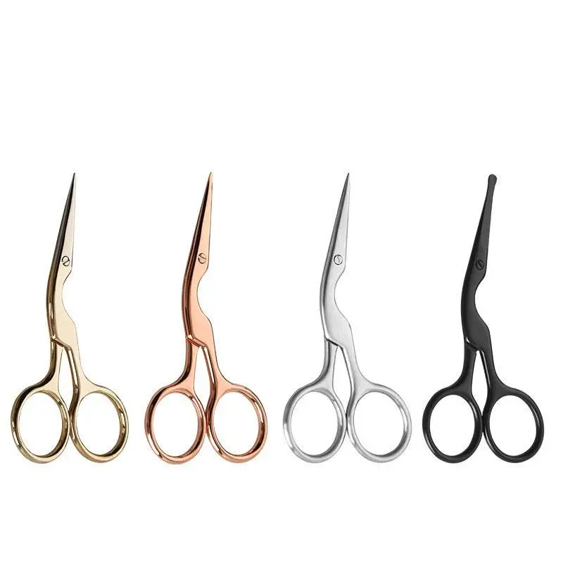 골동품 작은 자수 가위 레트로 크로스 스티치 빈티지 가위 DIY 바느질 스레드 절단 패브릭 바느질 작업