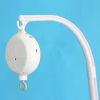 Cute Baby Mobile Music Box Funny 35 Lullabies Cartoon Bed Bell Musical Box White Baby Musical Box Household 2