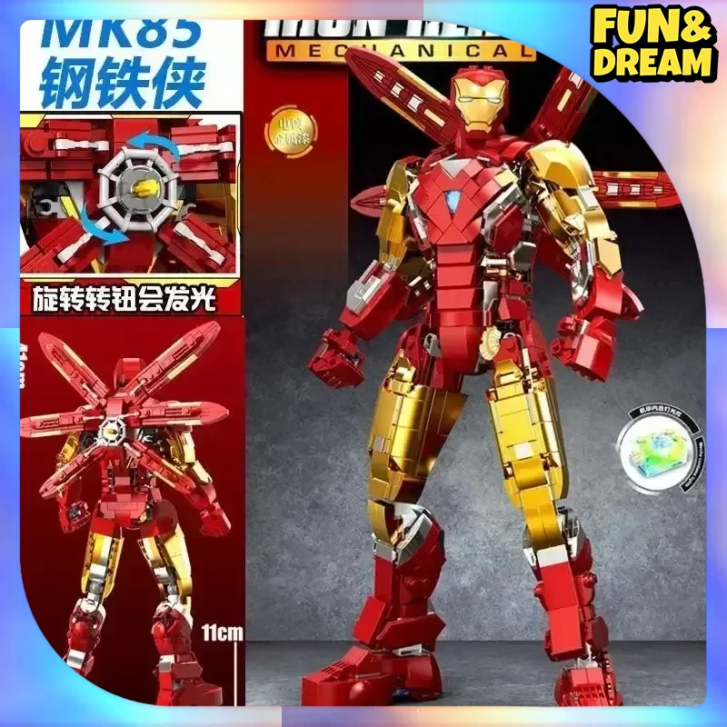 The Avengers Marvel Blocks Mattoni Giocattoli Iron Man Nano Gauntlet Thanos Infinity Guanti Da Costruzione Guanti Modello Di Plastica Puzzle Regalo