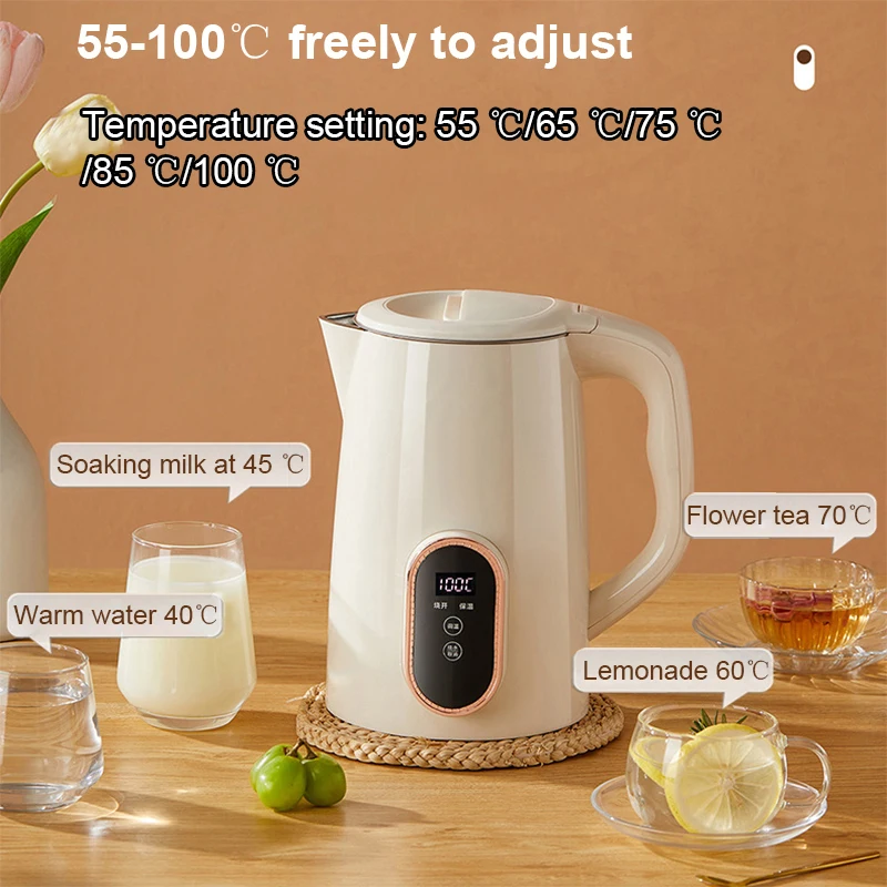 Infant Thermostatic Milk Regulator Electric Kettle Hot Water Heater Smart Insulation Boiler Tea Pot Automatic Milk Powder Warmer 3