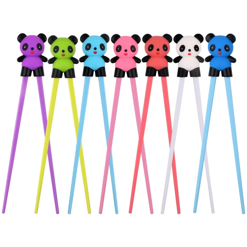 1Pairs Cute Panda Chopsticks Animal Chopstick For children Child Practice Chopstick