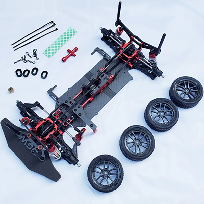 

1/10 Scale RC 4*4 Metal Climbing Car Model Four Wheel Drive Chassis Frame Flat Frame Racing Modified Vehicle