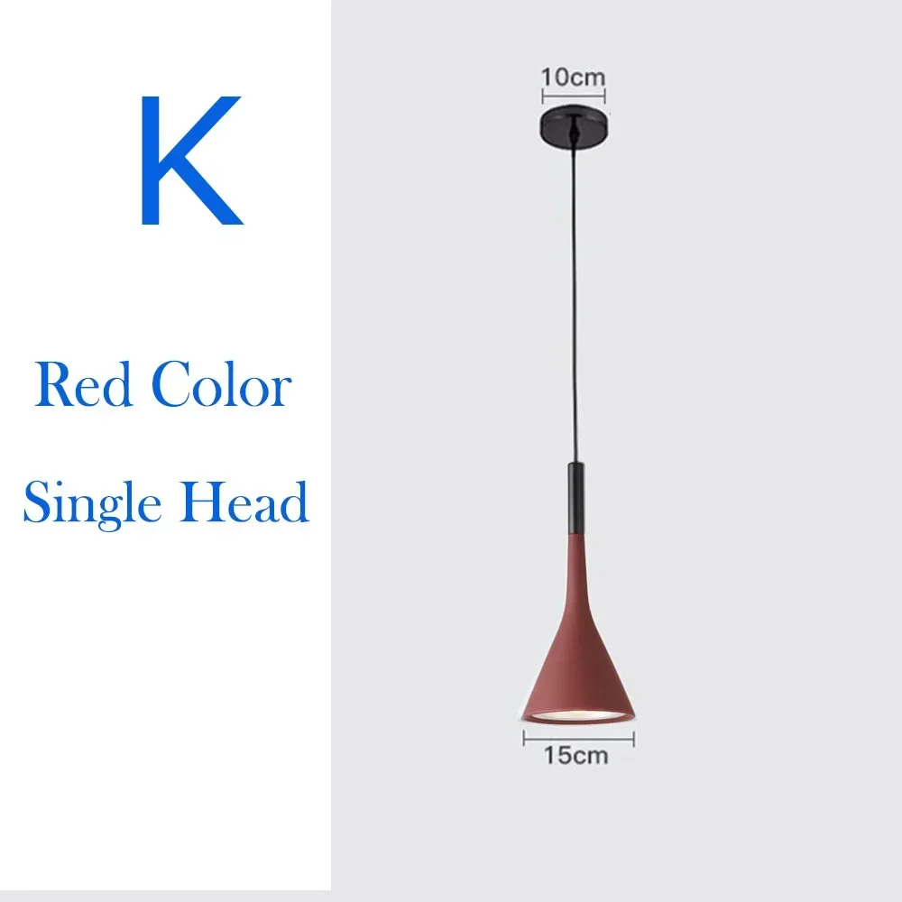 

Modern Nordic Pendant Lights Simple Lamps Multicolor Minimalist Hanging Lamps 3 Heads E27 Edison Bulb for Kitchen Dining Bedroom