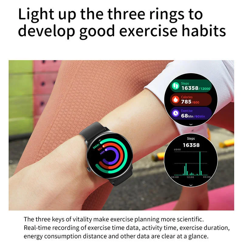 2025 Ultra-thin Durable Women Smart Watch 1.43" Amoled Screen Wireless Call Sports Health Fitness Women Watches For Android iOS 6