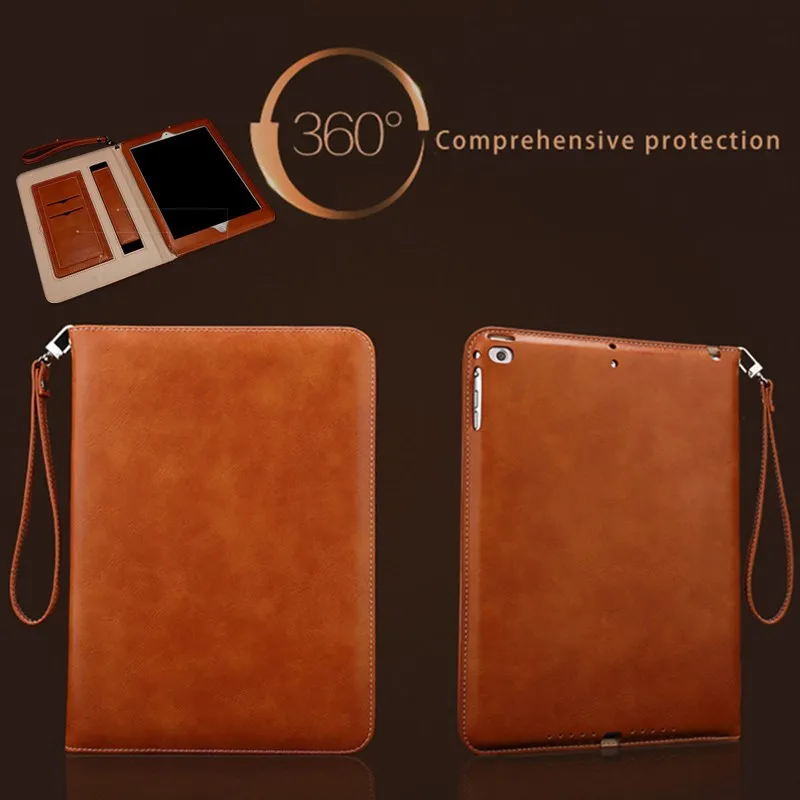 Luxury Leather For IPad 10"2 Cover For ipad 7/8th gen cases Stand smart