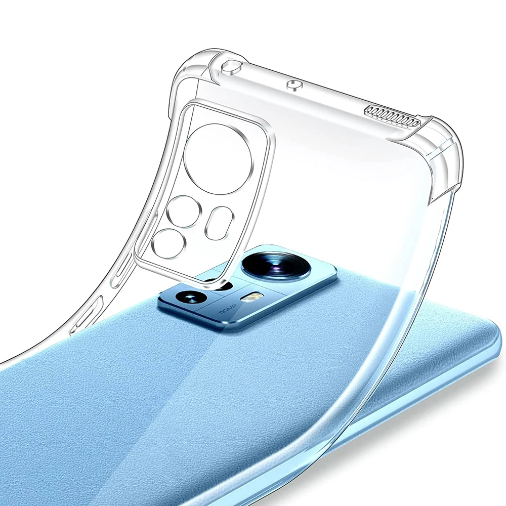 iphone 12 pro flip case Luxury Clear Soft Silicone Case For Xiaomi Mi 12 12X 11 11T 10 10T Pro Lite 11i Shockproof Back Case For POCO X4 M4 X3 M3 Pro F3 best iphone 12 pro case