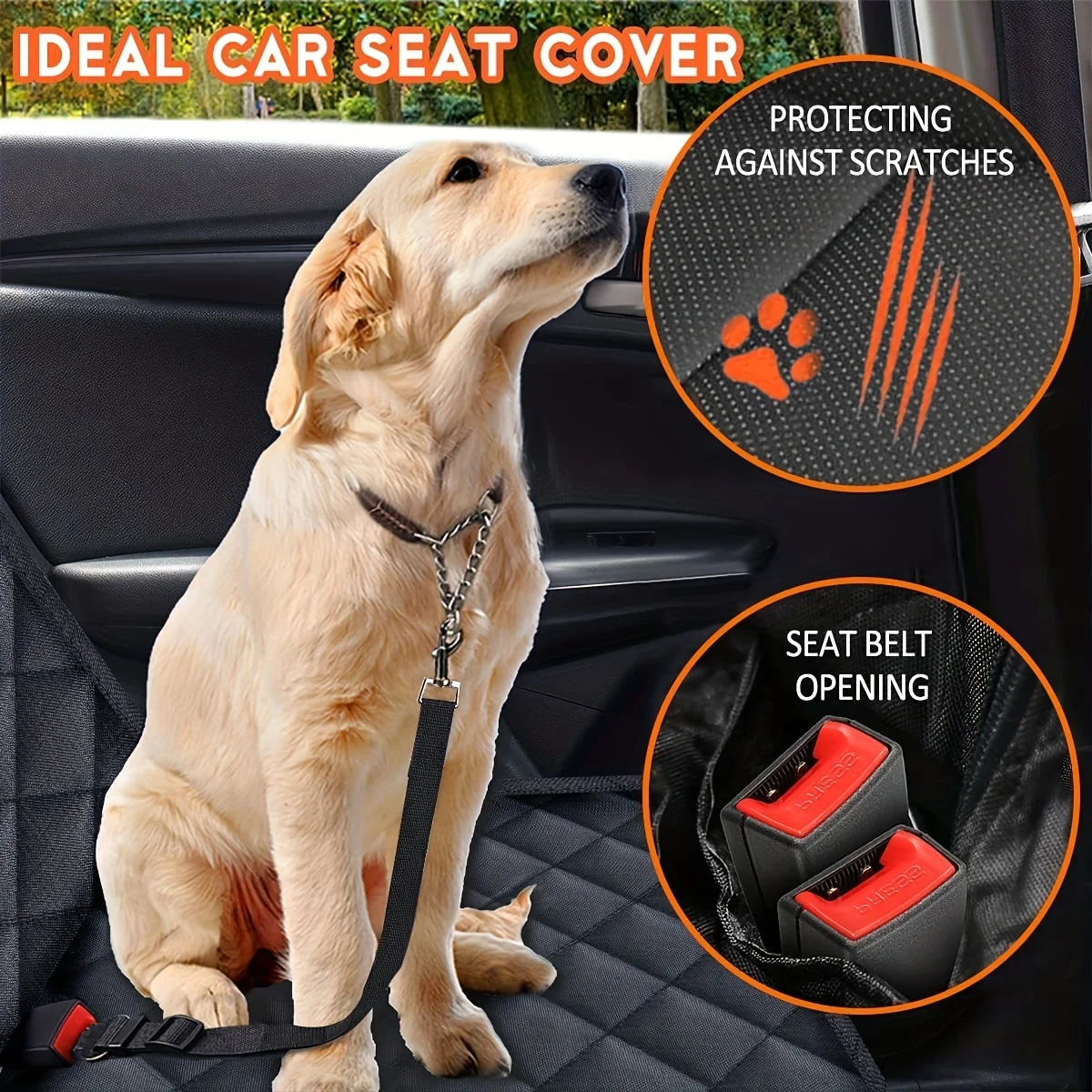 Rear Dog Seat Cover 5