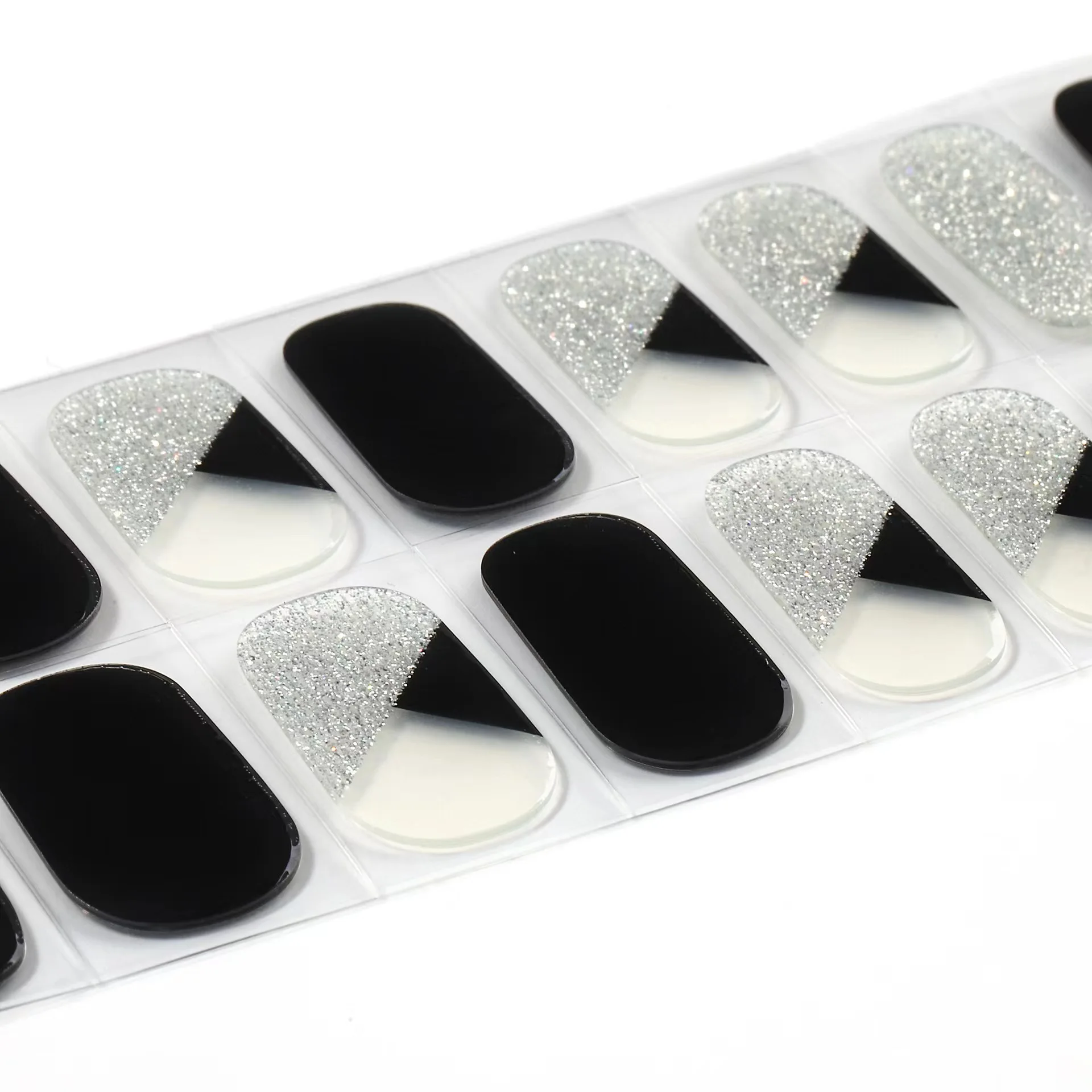 Minimalistischer Katzenauge-Temperament, aufhellender Nagelaufkleber, halbhärtender Gel-Nagelaufkleber, Backlampe, härtende Nagelfolie – Detail 10