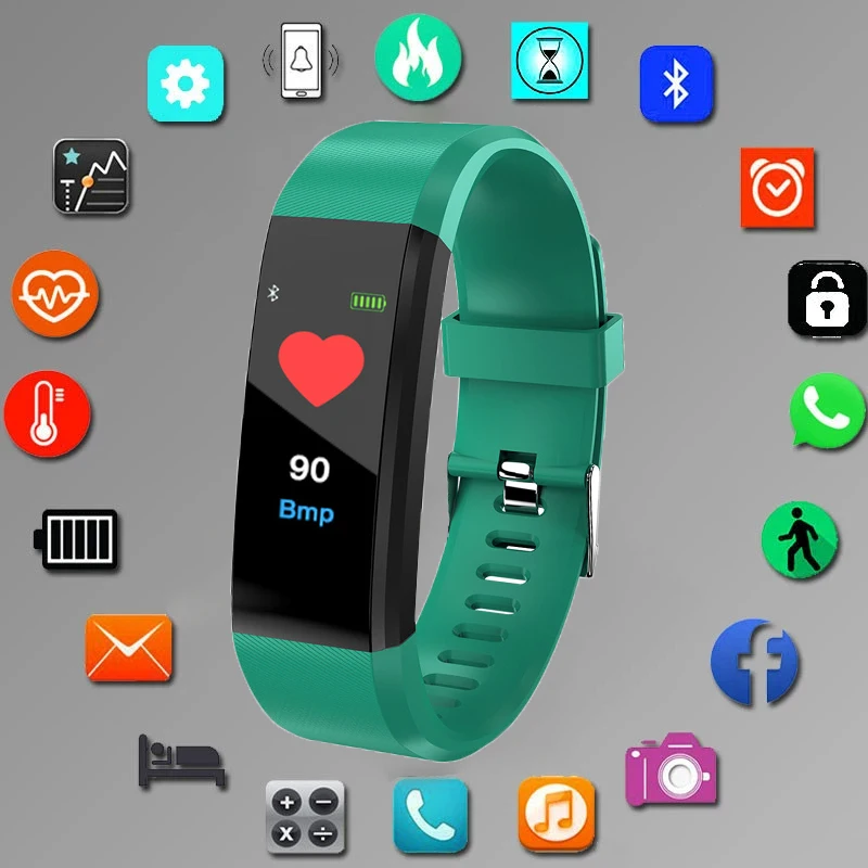 Bambini Smart Watch Bambini Smartwatch Fitness Tracker Per Ragazzi Ragazze Smart Clock Sport Impermeabile Bambino Braccialetto Digitale Orologi