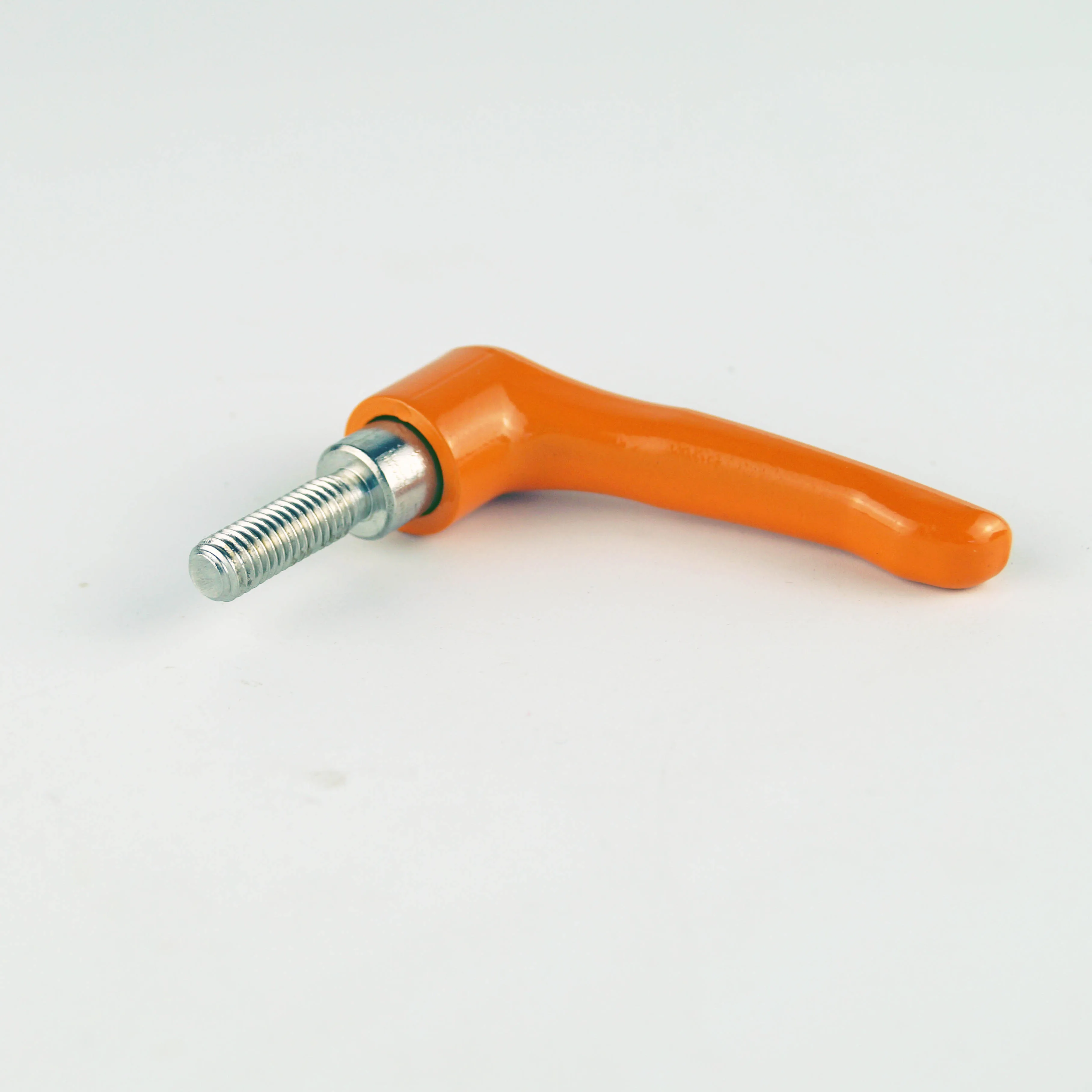 M8 laranja aisi304 stainlesss aço que aperta alavancas de tensão do punho, punho ajustável contínuo