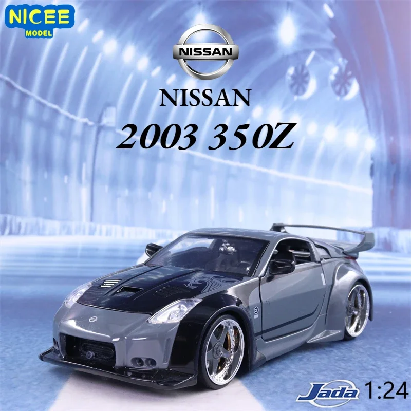 

1:24 D.K.’s 2003 Nissan 350Z High Simulation Diecast Car Metal Alloy Model Car Children's Toys Collection Gifts J40