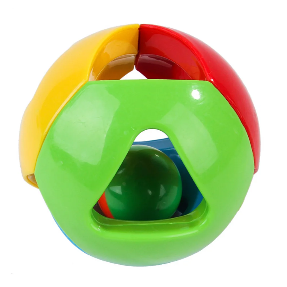 

Pet Bell Ball Chasing Toy Small Dog Toys Roll The Plaything Bite-resistant Plastic Interactive Chew Hollow