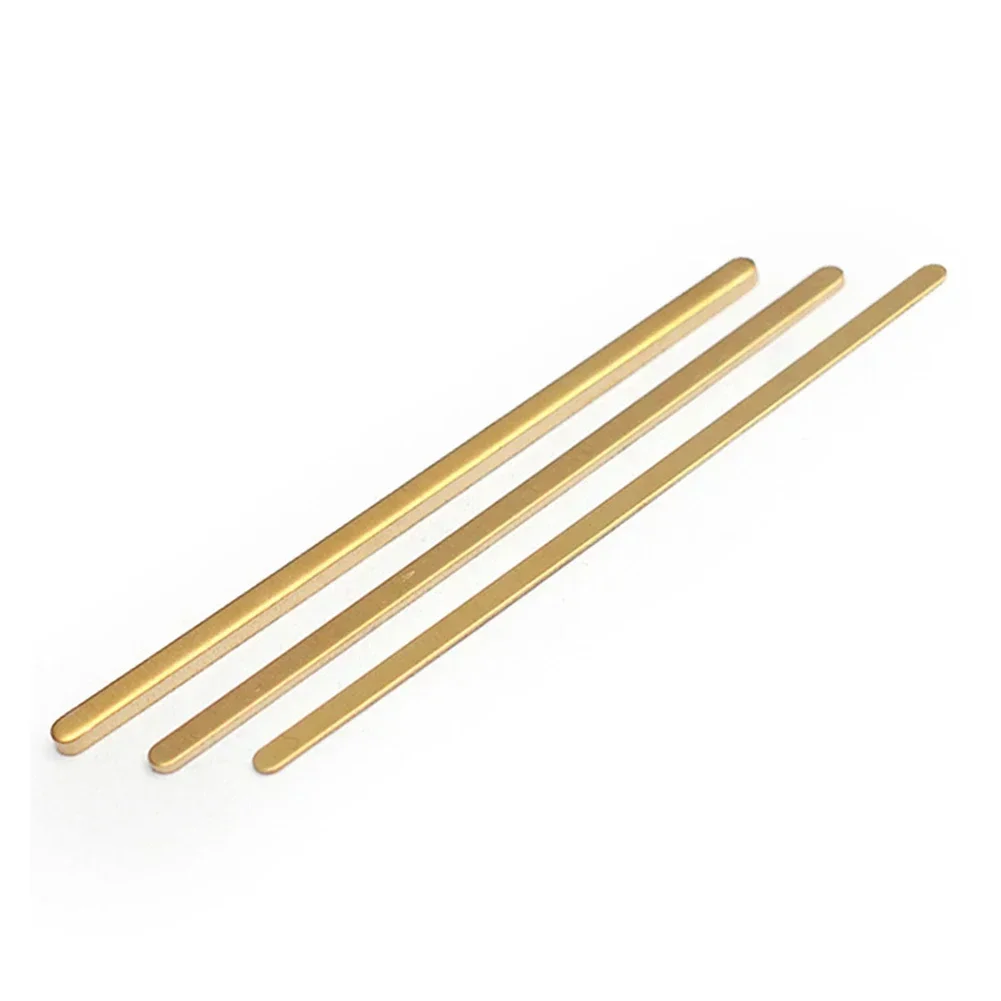 Guitar Pillow Height Increasing Gasket Guitar Nut Shims Brass Heightening Gasket Three Thicknesses Of 0.5 1.0 2.0mm 3pcs