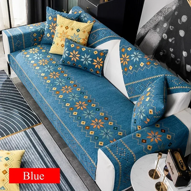 thumbnail image 1 of Funda de chenilla antideslizante para sofá, alfombrilla Bohemia para sofá, Fundas de cojín para sala de estar, funda protectora Universal para sofá, decoración del hogar, 1 of 5