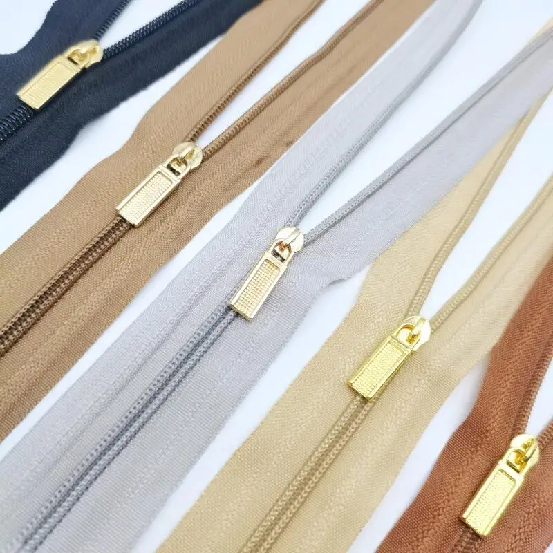 5/10pcs 나일론 지퍼 20cm 오픈형 지퍼 (가방, 주머니, 의류 장식, 지퍼 수리 키트, DIY 바느질 액세서리용)