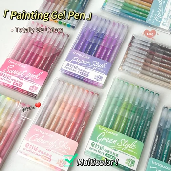 9-Piece Morandi Gel Pen Set 1