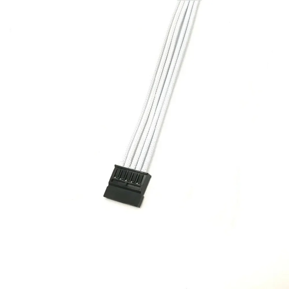 Único Pet Mangas Modular Power Cabo 6pin para Sata Corsair tipo 4 - Imagem 6