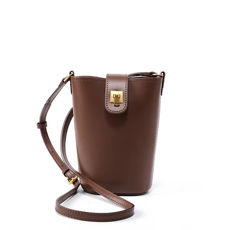 New high-end mini mobile phone  genuine leather crossbody women's mobile phone bag genuine leather bag cowhide versatile