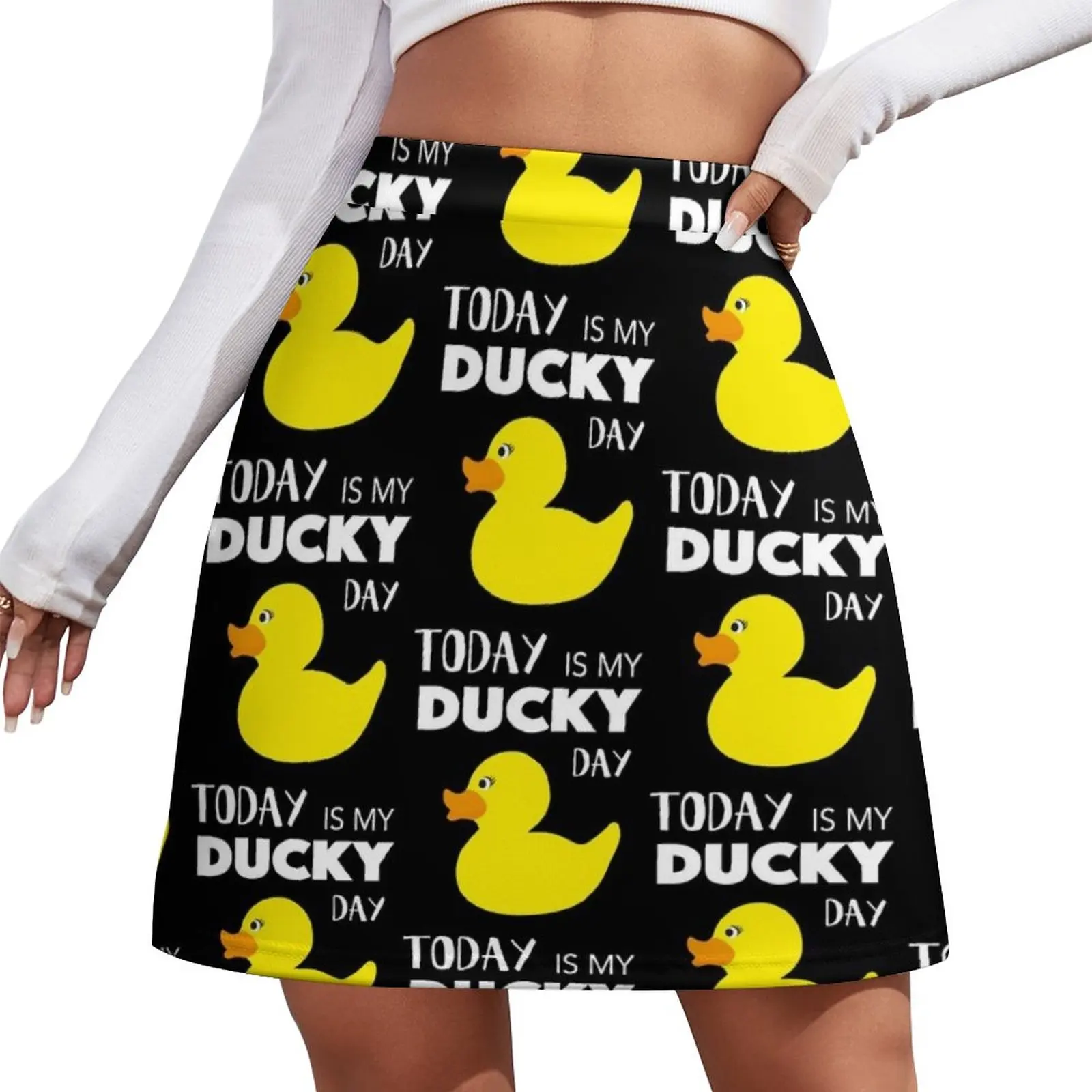 

Today is My Ducky Day - Lucky day Gift Mini Skirt skirts for women 2024 mini denim skirt Female clothing