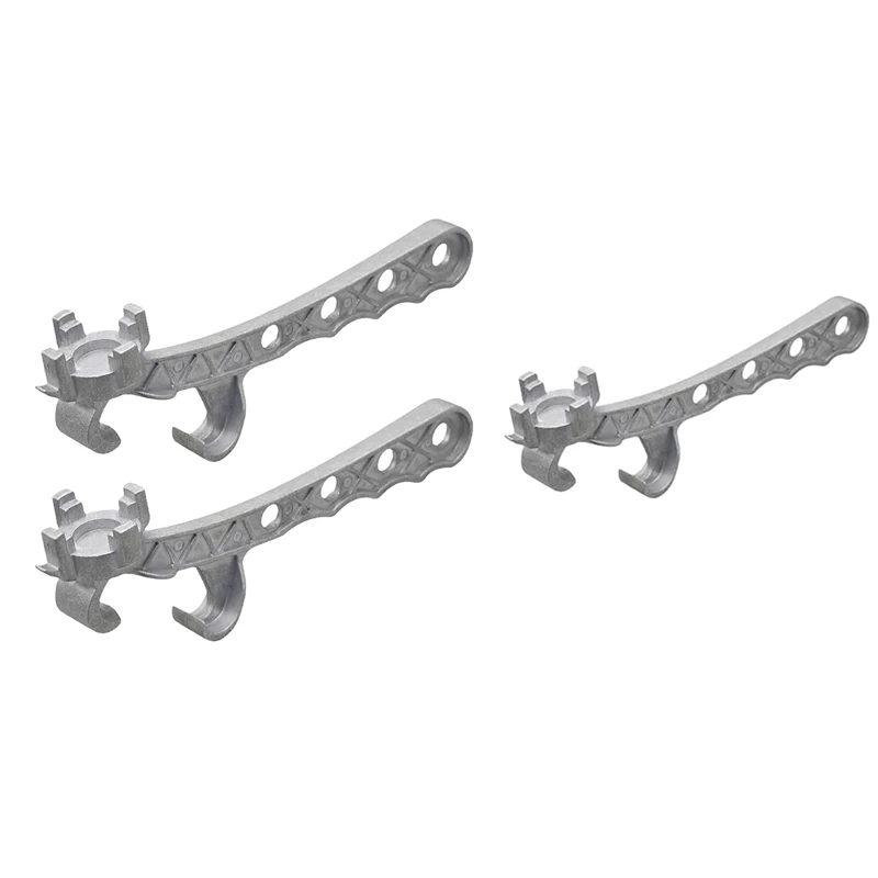 

Алюминиевый барабанный ключ, металлический Открыватель ведра 5 галлонов, для открытия барабана 10-55 галлонов, подходит для колпачков 2 и 3/4 дюйма