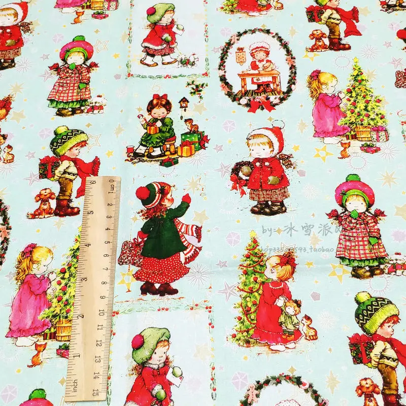 Sarah Kay Collection - BTY 1 Yard Cotton Woven Fabric - Retro Cartoon  Characters, Sarah Kay Vintage Kids Music Lover - AliExpress