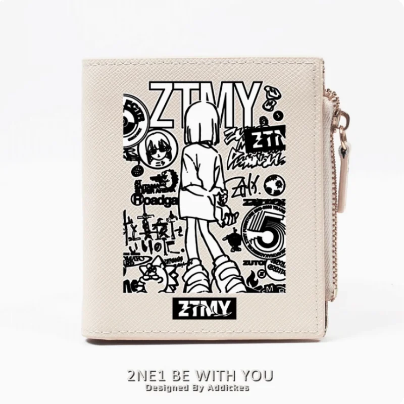 AnimeZutto Mayonaka delinoni  Zipper Fashion Wallets PU Purse Card Holder Money Bag Gift B618 Cosplay