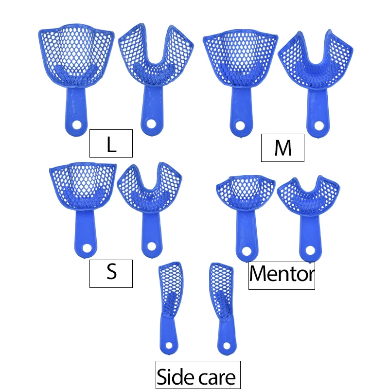 

Dental Denture Support, Impression Tray, Plastic Steel Tray, Sanitary Denture Materials, Dental Tools, Complete Models