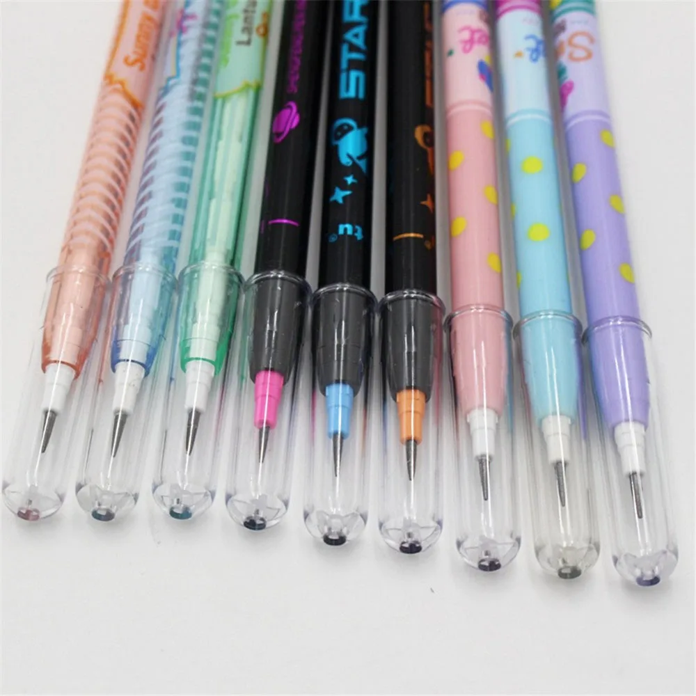 4/16PCS Colorful Non-sharpening Pencils Cute Cartoon Students Writing Pens School Stationery Pencil for Kids Office Supplies 4