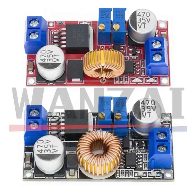  5A DC to DC CC CV Lithium Battery Step Down Charging Board Led Power Converter Lithium Charger Step Down Module XL4015 Display 