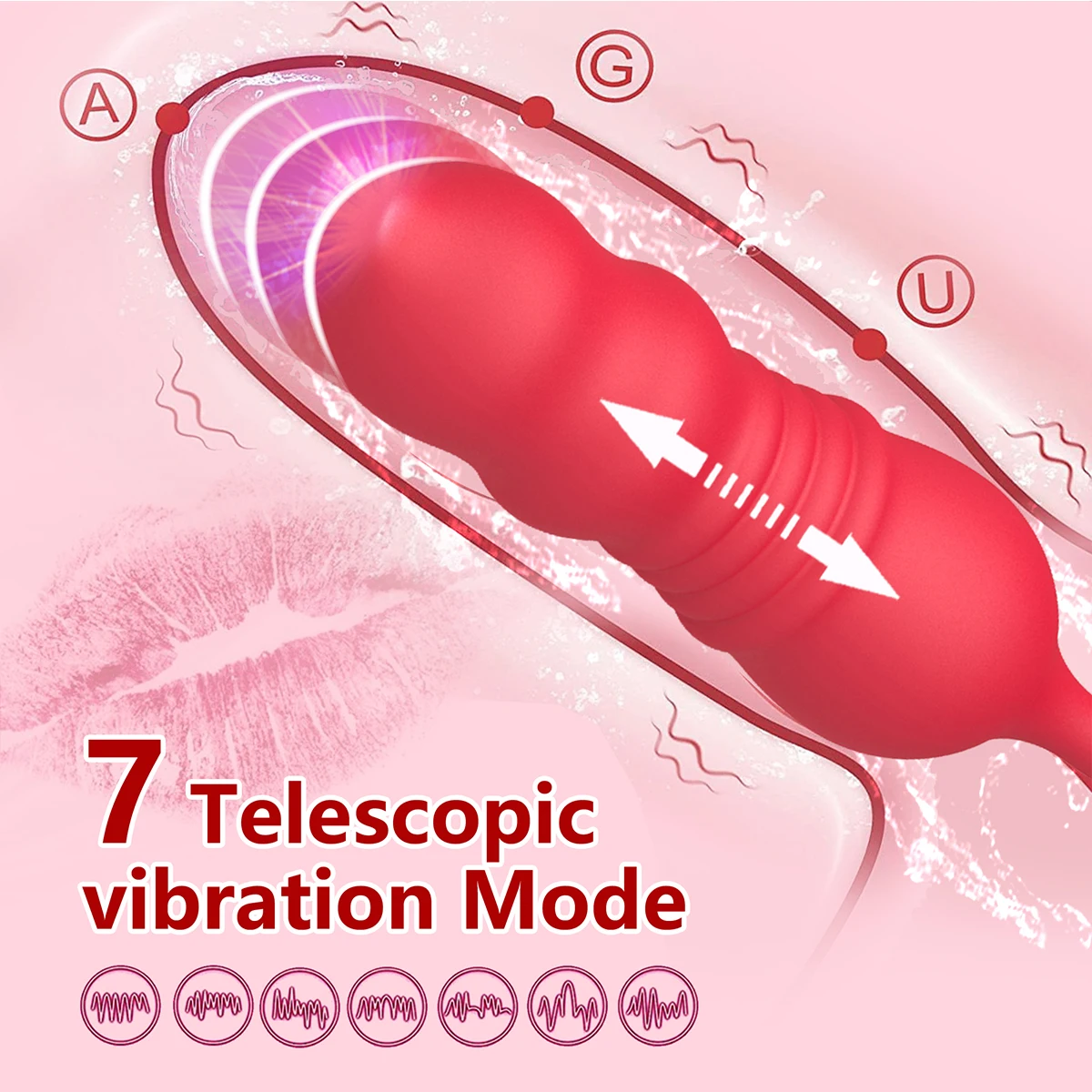 Rose Tongue Licking Vibrator Female Nipple Clit Stimulator Vibrating Thrusting Dildo Clitoris Sucking Orgasm S_voghion.com