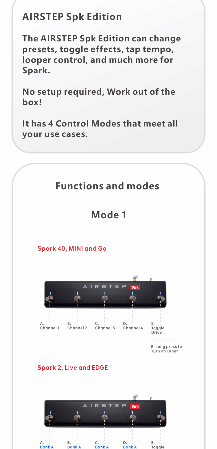 Spark Controller | AIRSTEP Spk Edition – XSONIC