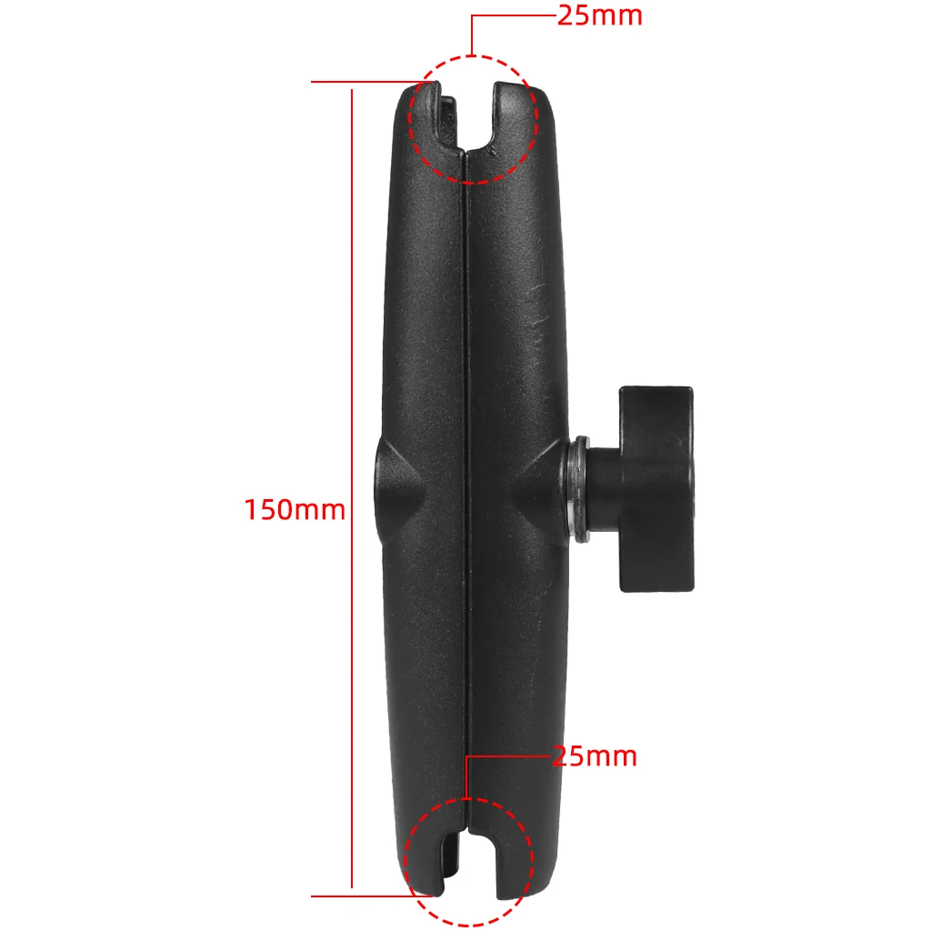 17 mm 1 Zoll Kugelkopf-Montageadapter, Motorrad-Fahrrad-Lenker-Clip, Rückspiegelhalterung für GoPro Hero Action-Kamerahalterung – Detail 33