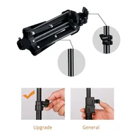 200cm Photography Tripod Light Stands With 1/4 Screw Head Adjustable Light Stand Photo Tripod For Phone Ring Light Photo Studio - Image 5