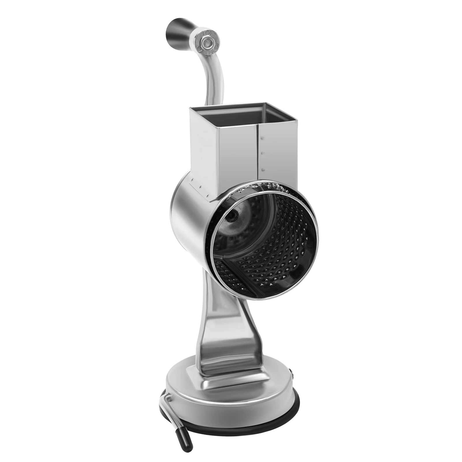 5 Blades Stainless Steel Grinder Kitchen Food Rotary Grater Drum Slicer