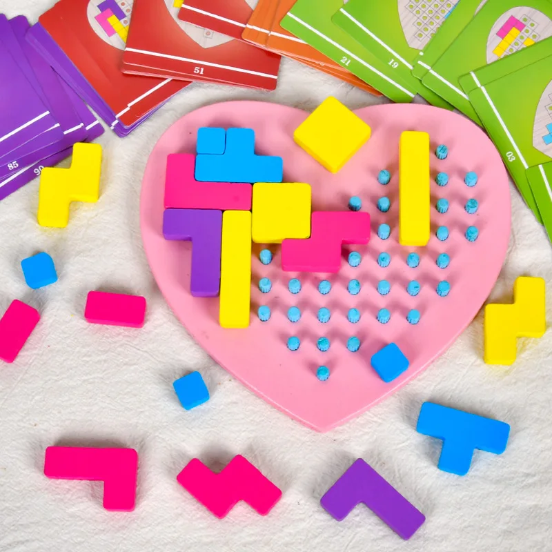 Wooden Logic Puzzle Game for Kids Educational Toy