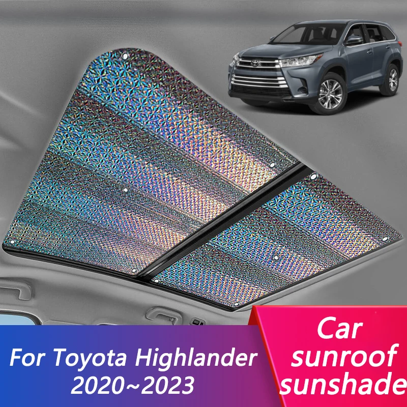 

Car Sun Visor For Toyota Highlander Kluger XU70 2020 2021 2022 2023 Car Protection Sunshadin Board Window Roof Curtains Part