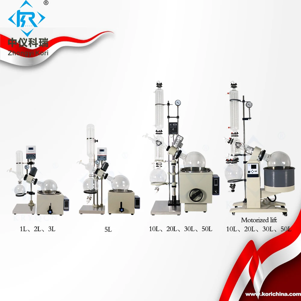 

1L/2L industrial rotary evaporator water distillers