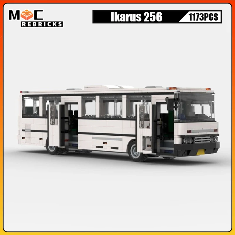 

Конструктор MOC знаменитый фильм Классический Ikarus 256.22V1, дизельный автобус городской высокоскоростной автомобиль, строительные блоки, модель, креативные детские конструкторы «сделай сам», игрушки