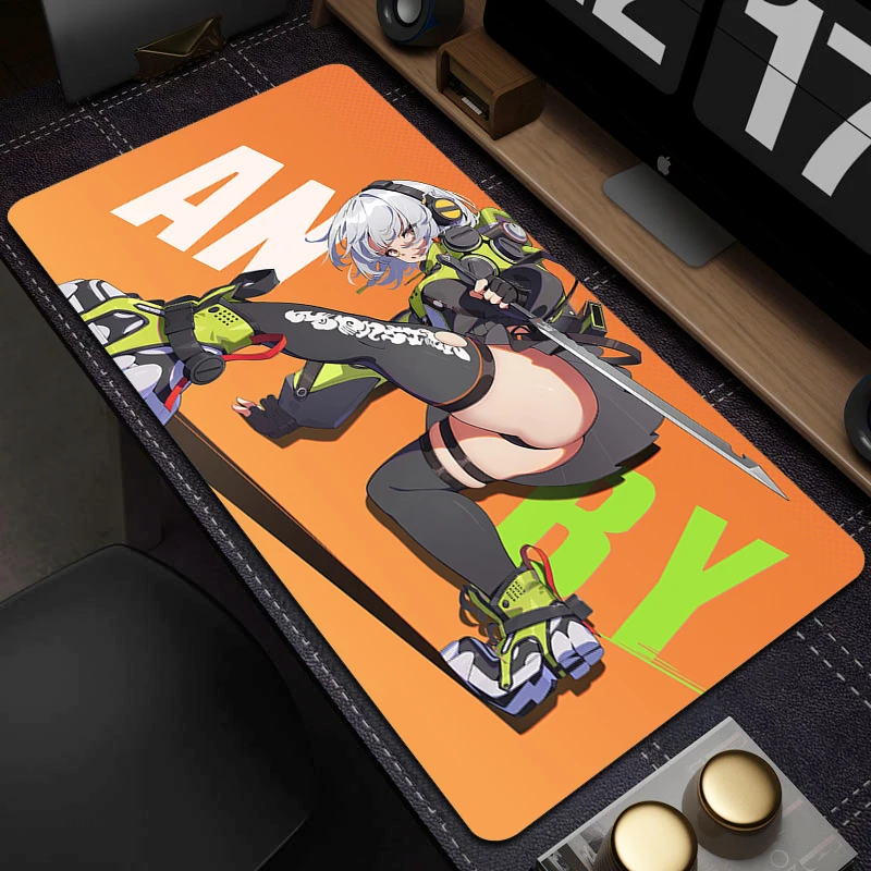 Zenless Zone Zero Jane Doe Gaming Mousepad Gamer Non-Slip Computer Desk Mat HD Print Desk Pad