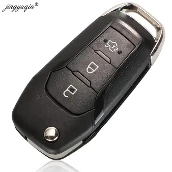 Keyforkess Chiave a Distanza di Vibrazione Fob 3 Bottoni 315/433Mhz N5F-A08TAA ID49 per Ford S-MAX Galaxy Mondeo Mk2 Mk7 explorer Ranger - Jingyuqin Chiave a Distanza di Vibrazione Fob 3 Bottoni 315 433Mhz N5F A08TAA ID49 per