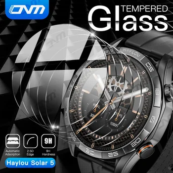 Tempered Glass for Haylou Solar 5 Screen Protector Tempered Glass 9H Premium Clear HD Anti-scratch Film Accessories 1