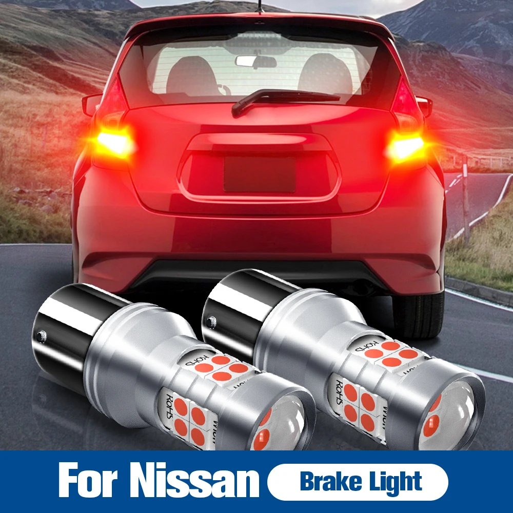 Светодиодсветильник лампа P21/5W 1157 BAY15D Canbus для Nissan Almera Murano Note Navara NP300 D23 NV200 NV250 NV300 2
