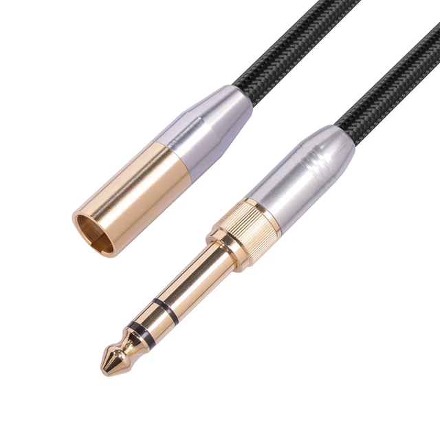 3.5Mm Stereo Jack Plug Audio Cable 3.5Mm Stereo Jack Plug To 3 Pin XLR Male  Microphone Audio Cable XLR To Stereo Jack B - AliExpress