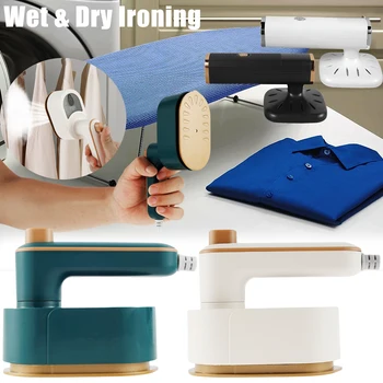 Mini Garment Steamer Steam Iron Handheld Foldable Portable Steam Iron For Clothes Wet Dry Electric Ironing Machine For Clothes 1