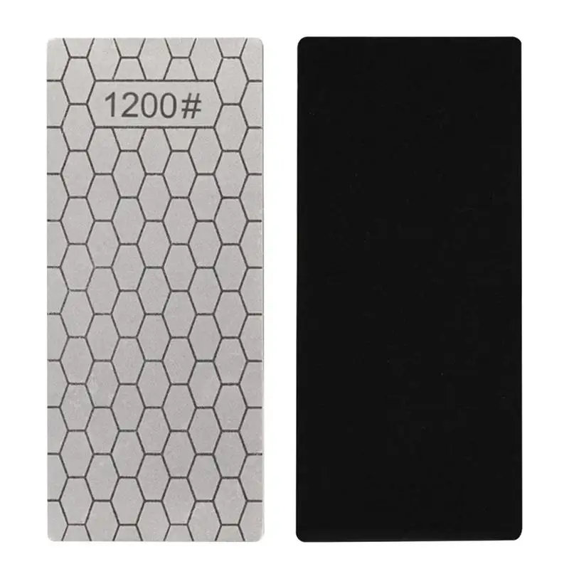 

Diamond Sharpening Stone Diamond Plate Honing Stone Non-slip Kitchen Knives Accessories To Repair Grind Polish Blade Outdoor