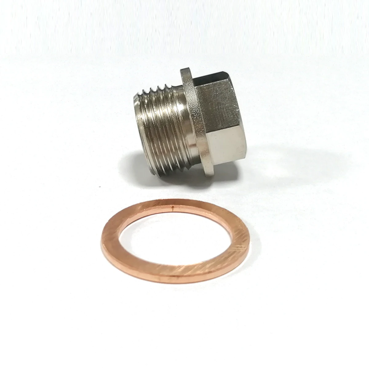 High Quality Steel Exhaust Temp Temperature Sensor Adapter M18x1.5 To 1/8NPT Connector 6.47mm Hole 6